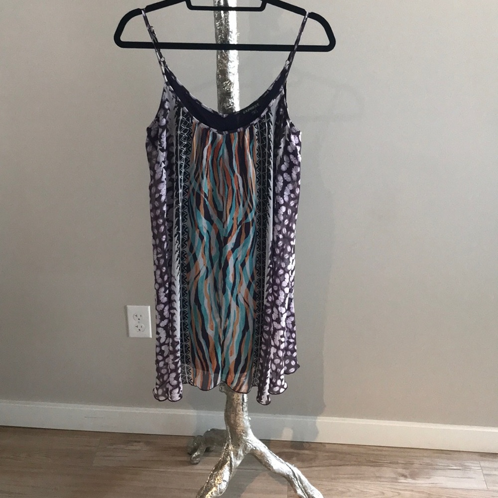 Express Wild Print Dress